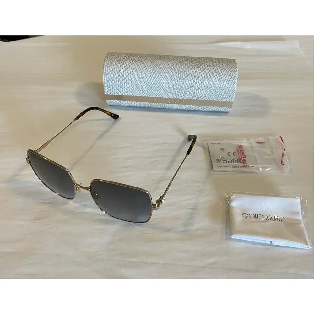Jimmy Choo Kori Sunglasses 58-16-145 with Case NWT